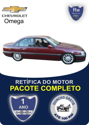 Retífica de motor Chevrolet Omega com garantia pacote completo Rw motores